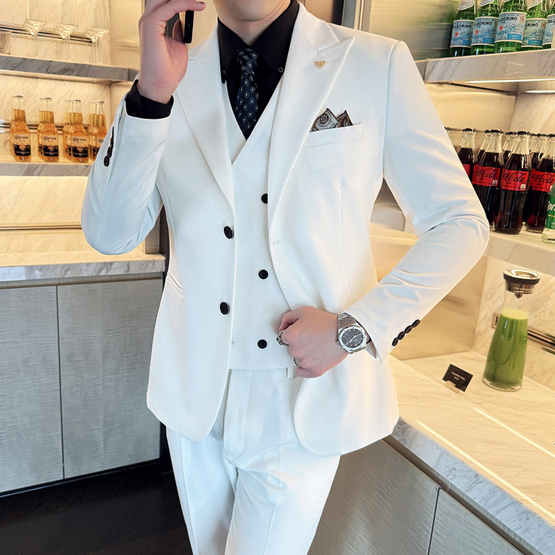Men'S Formal Dinner Wear - Abiti da uomo bianchi a 3
