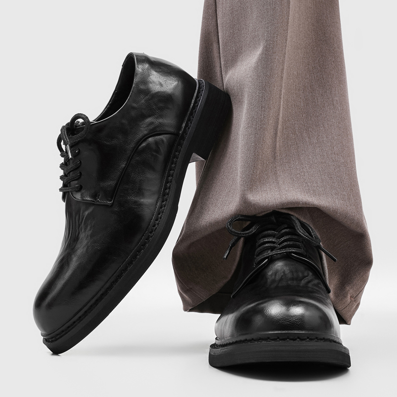 Formal Wear Men H&M - Scarpe Derby da uomo plissettate di