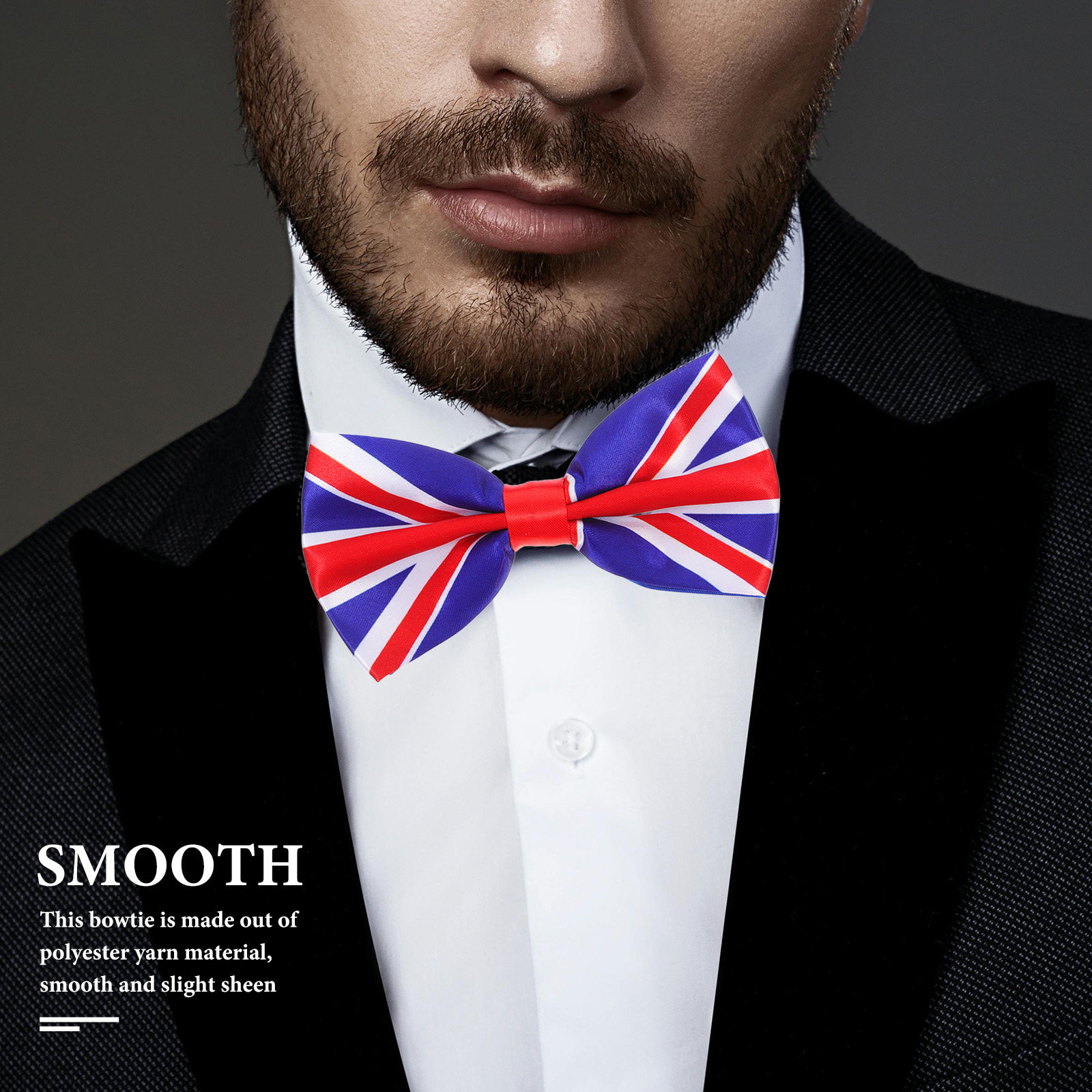 Men'S Formal Wear Uk - Papillon con Bandiera del Regno Unito