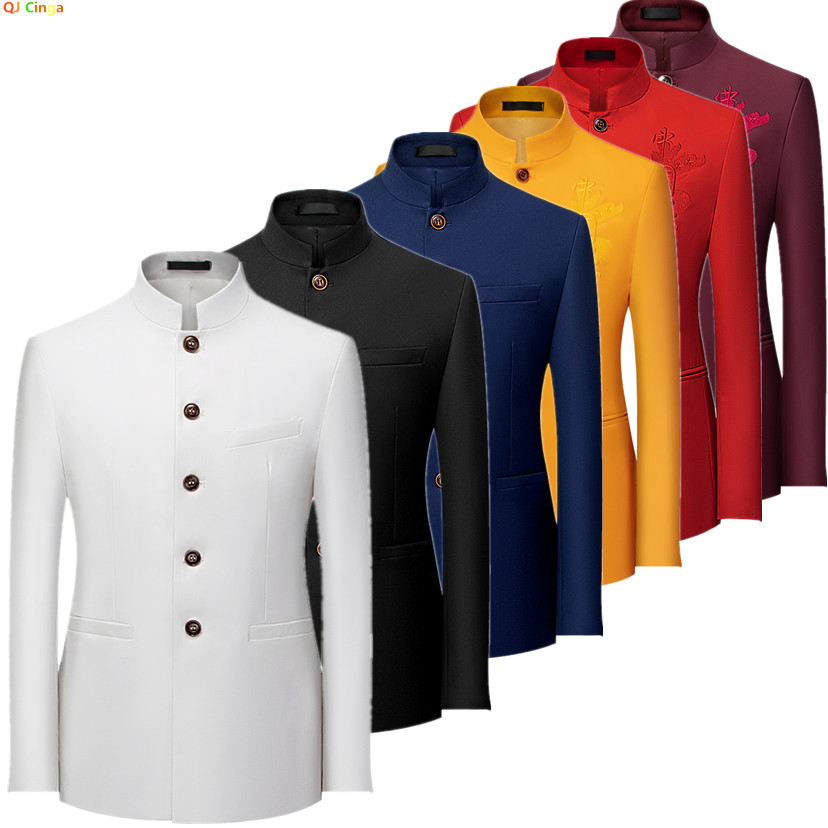 Men Formal Wear Jacket - Giacca da Uomo Stile Cinese a
