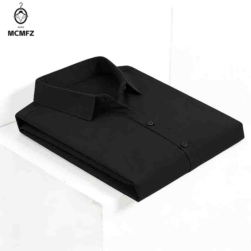 Men Formal Wear Shirts - Camicia da Uomo a Maniche Corte