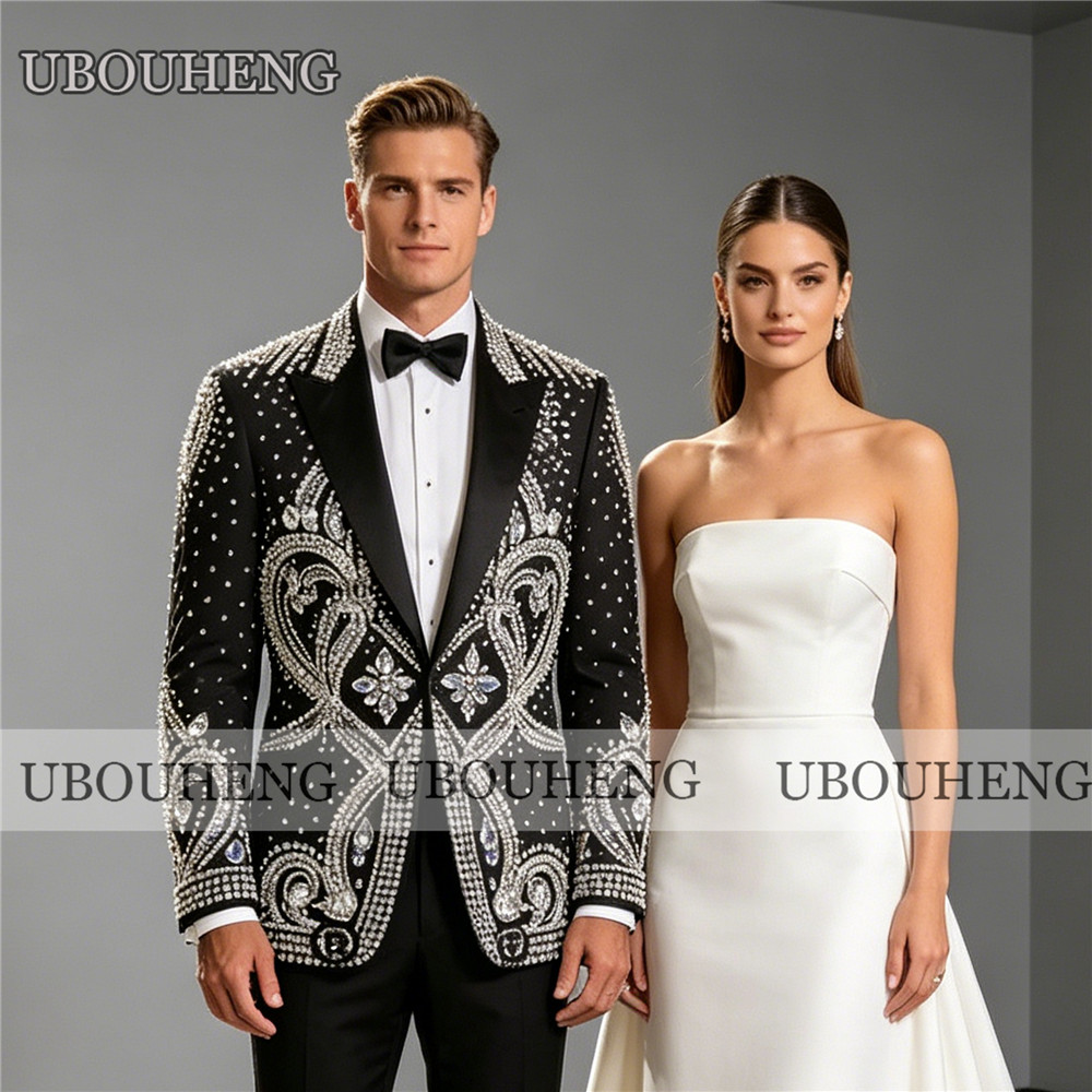 Men'S Formal Dinner Wear - Elegante Abito da Sposo per Uomo,