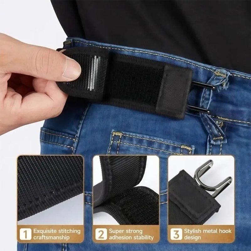 Men Formal Wear With Jeans - Cintura Elastica Unisex Senza Fibbia con
