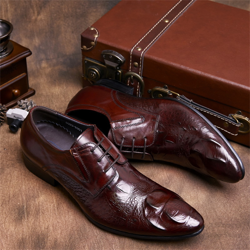 Men'S Formal Style - Scarpe da uomo in pelle a