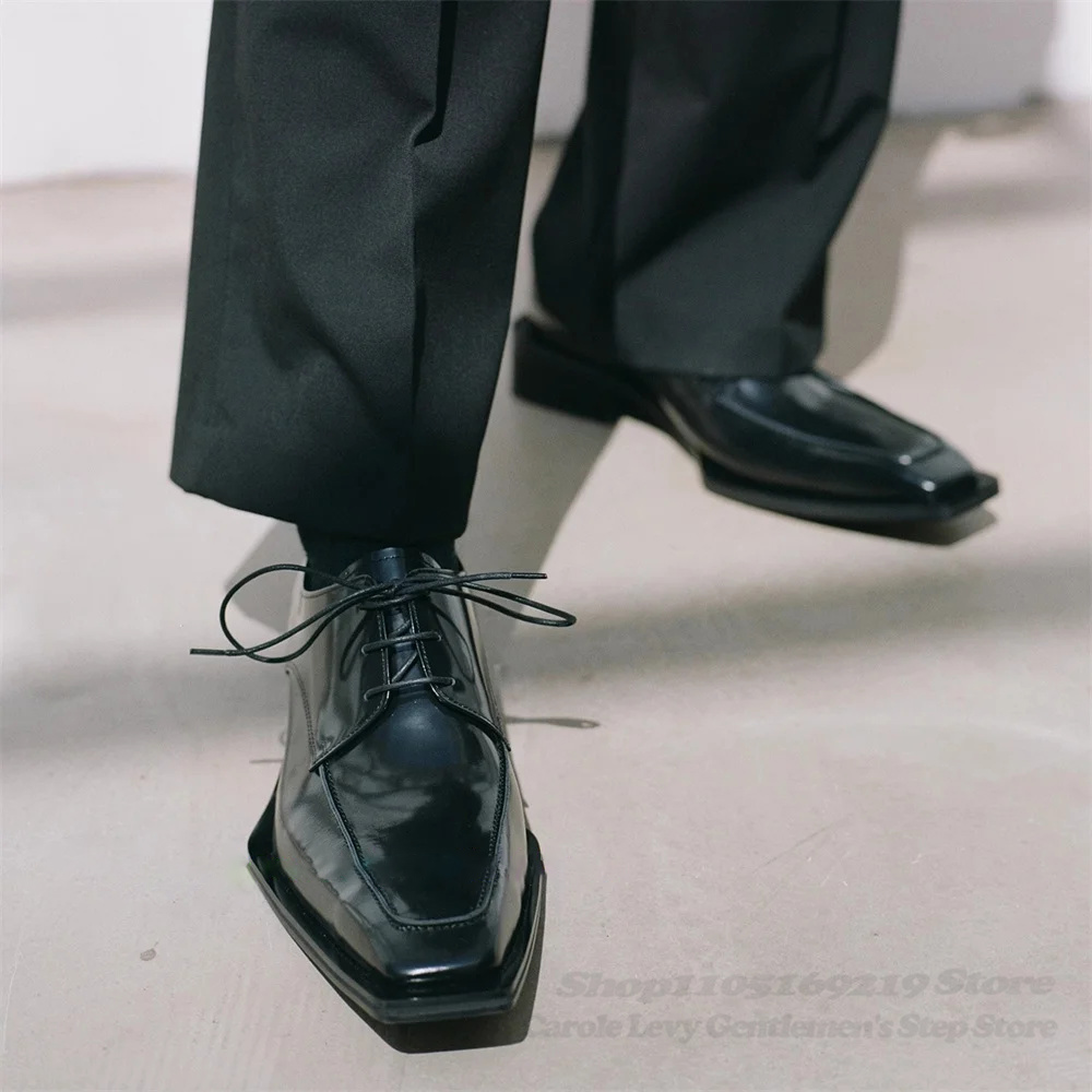 Men'S Formal Style - Scarpe derby da pendolarismo stile britannico