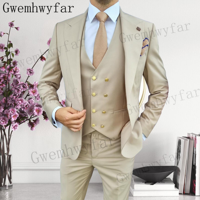 Gwenhwyfar Groomsmen Smoking c - Men Formal Wear With Blazer recensione e prezzo
