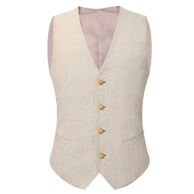 Abito da uomo Beige avorio abi - Men Linen Formal Wear recensione e prezzo