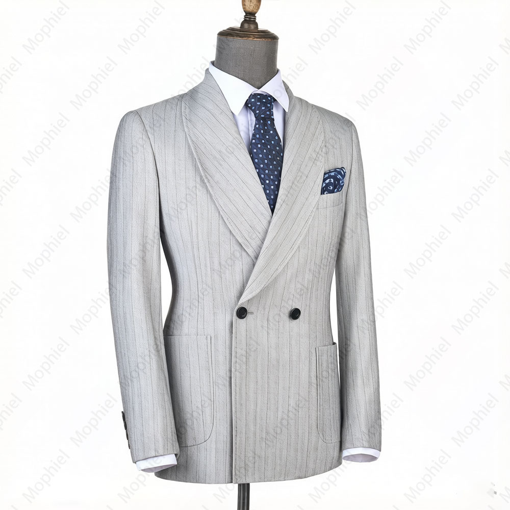 Abito da Uomo Mophiel Grigio C - Men Formal Wear With Blazer recensione e prezzo