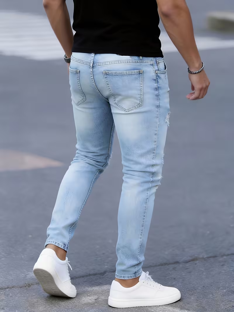 Jeans strappati slim fit da uo - Men Formal Wear With Jeans recensione e prezzo