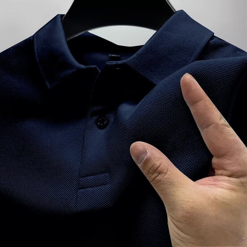 Polo Casual da Uomo Nera con S - Men Formal Wear Shirts recensione e prezzo