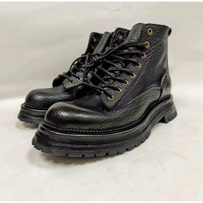 Stivali in Pelle di Vacchetta  - Men'S Formal Style recensione e prezzo