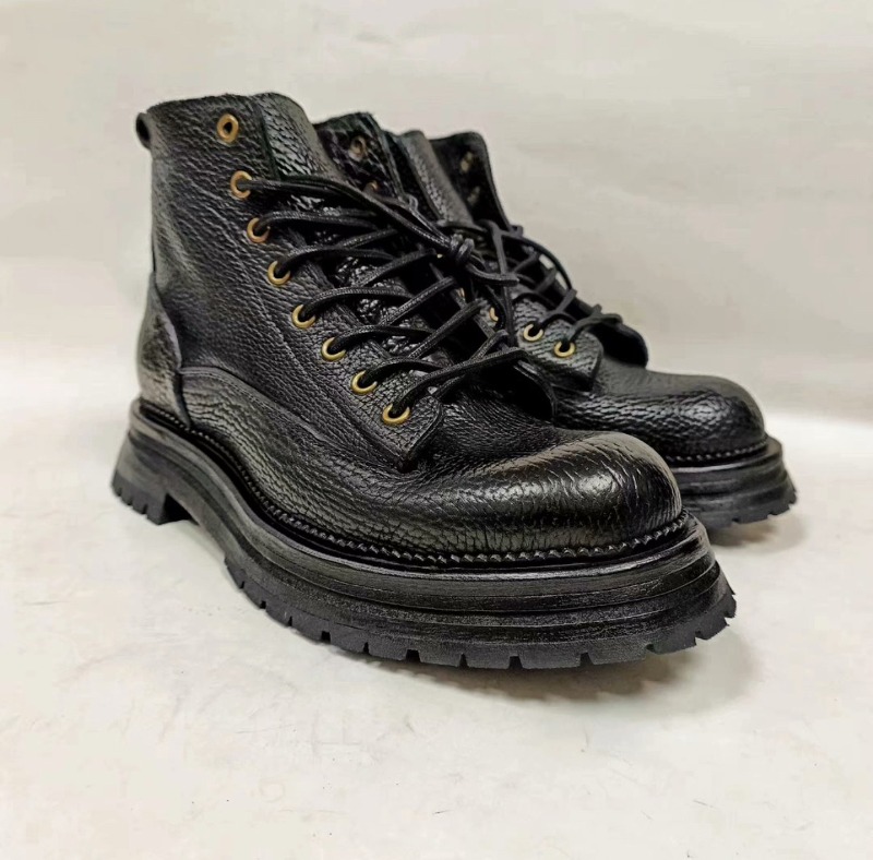 Stivali in Pelle di Vacchetta  - Men'S Formal Style recensione e prezzo
