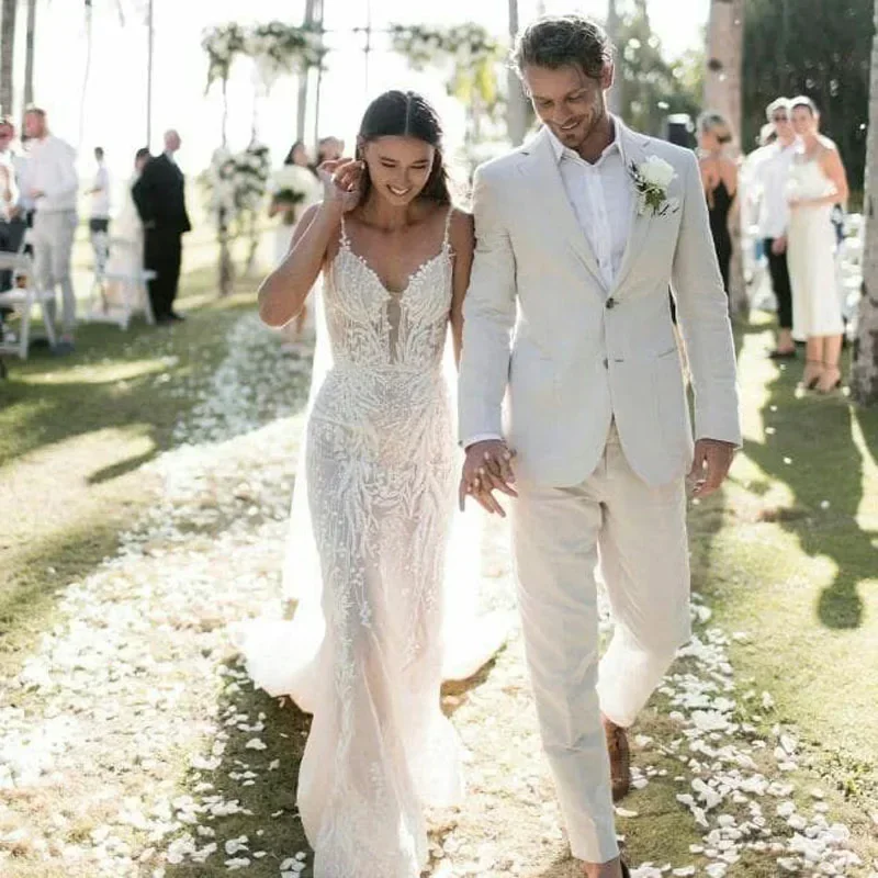 Smoking da sposa in lino per u - Men Linen Formal Wear recensione e prezzo