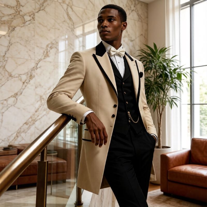 Set di 3 Completi da Matrimoni - Men Formal Wear Jacket recensione e prezzo