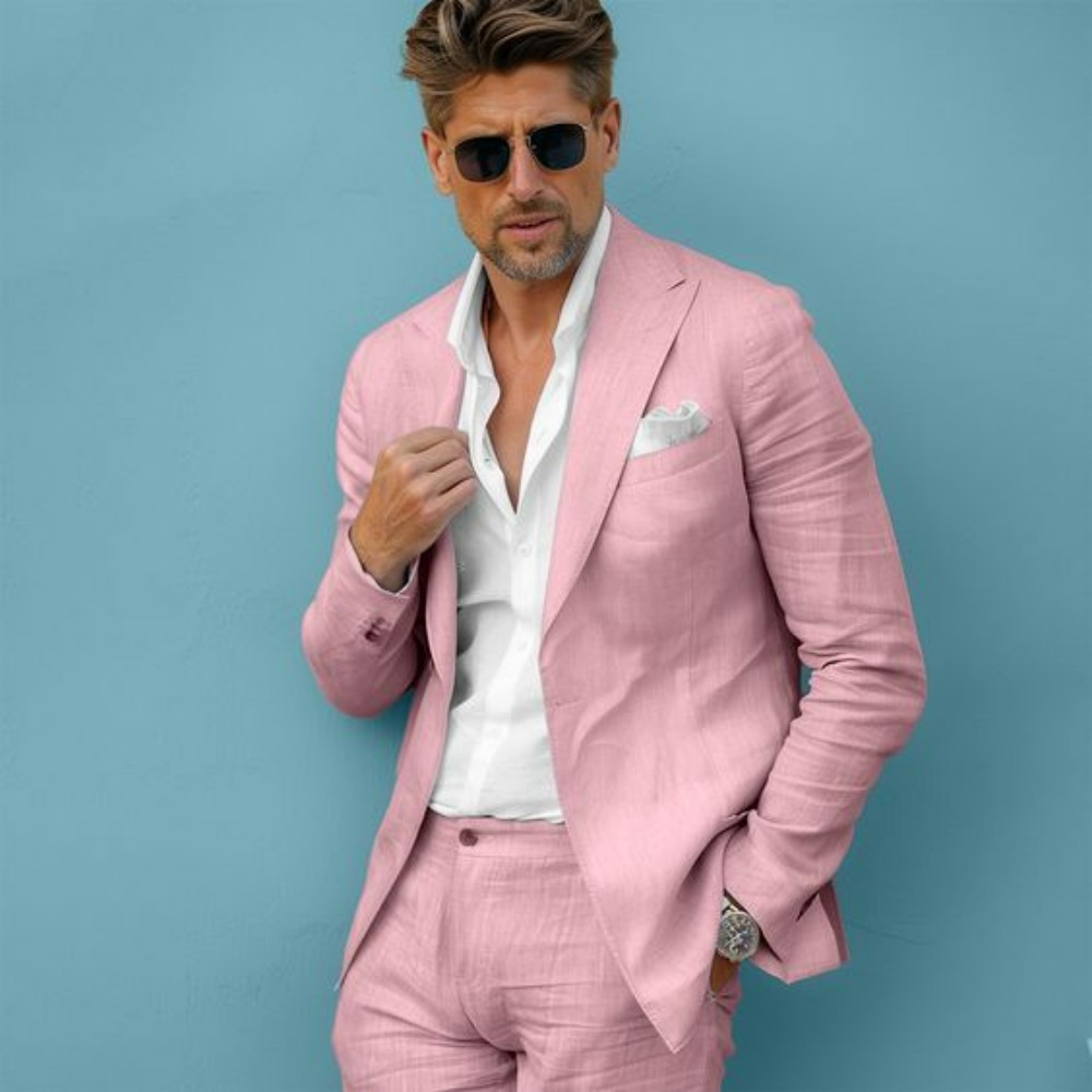 Completo da Uomo in Lino per M - Men Linen Formal Wear recensione e prezzo