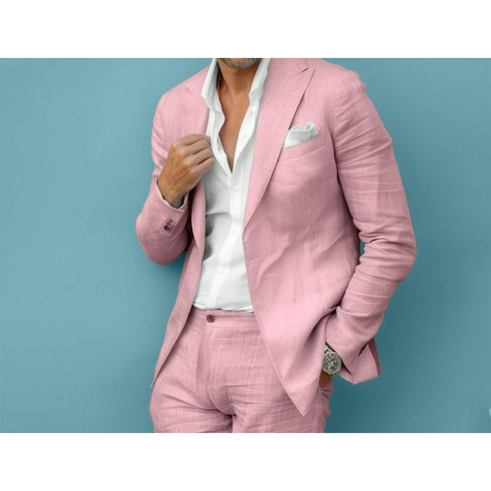 Completo da Uomo in Lino per M - Men Linen Formal Wear recensione e prezzo
