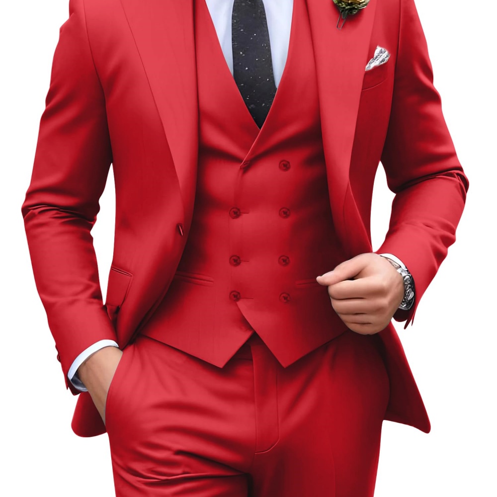Completi da uomo a tinta unita - Men Formal Wear Jacket recensione e prezzo