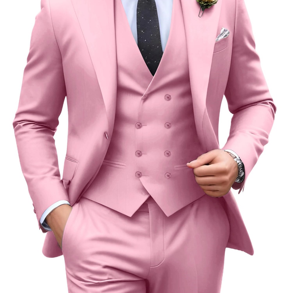 Completi da uomo a tinta unita - Men Formal Wear Jacket recensione e prezzo