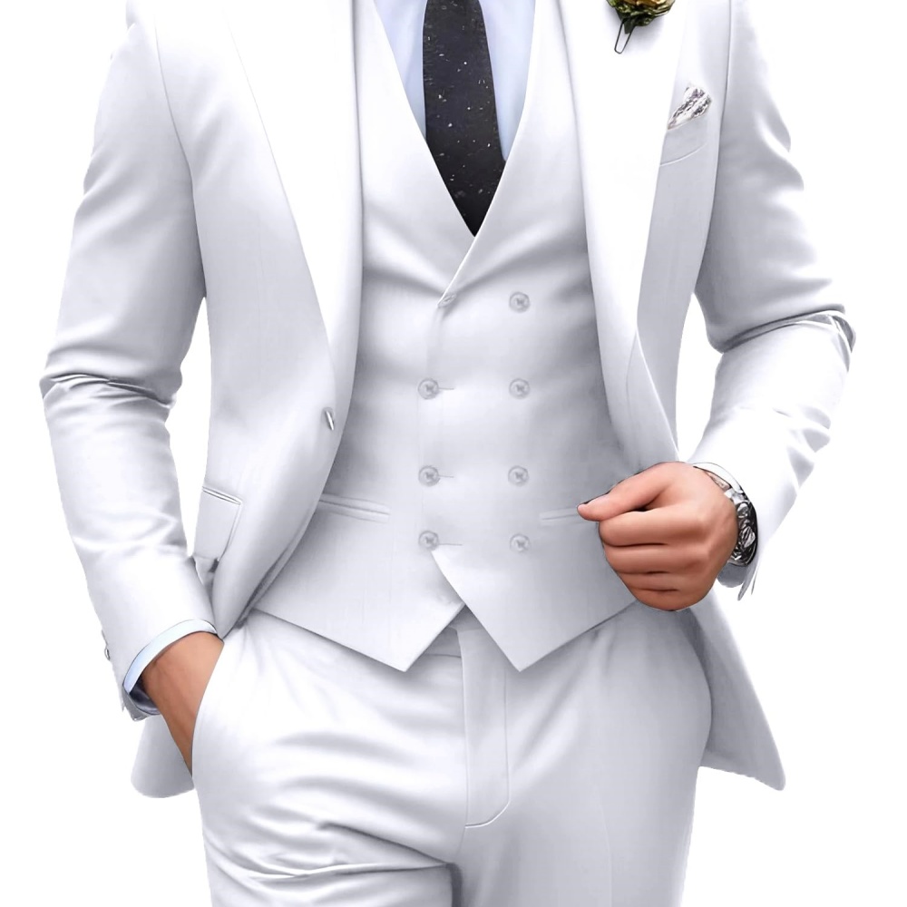 Completi da uomo a tinta unita - Men Formal Wear Jacket recensione e prezzo