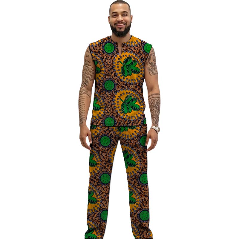 Completo da Uomo in Stile Afri - Men Formal Party Wear Outfit recensione e prezzo