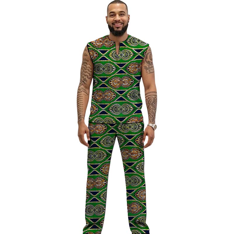 Completo da Uomo in Stile Afri - Men Formal Party Wear Outfit recensione e prezzo