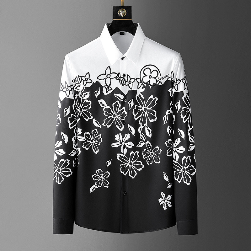 Camicia a maniche lunghe con s - Men Formal Wear Shirts recensione e prezzo