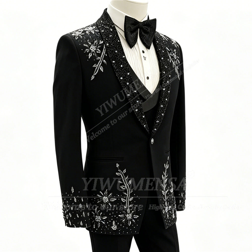 Completo da Uomo con Cristalli - Men'S Formal Dinner Wear recensione e prezzo