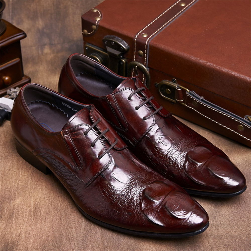 Scarpe da uomo in pelle a punt - Men'S Formal Style recensione e prezzo