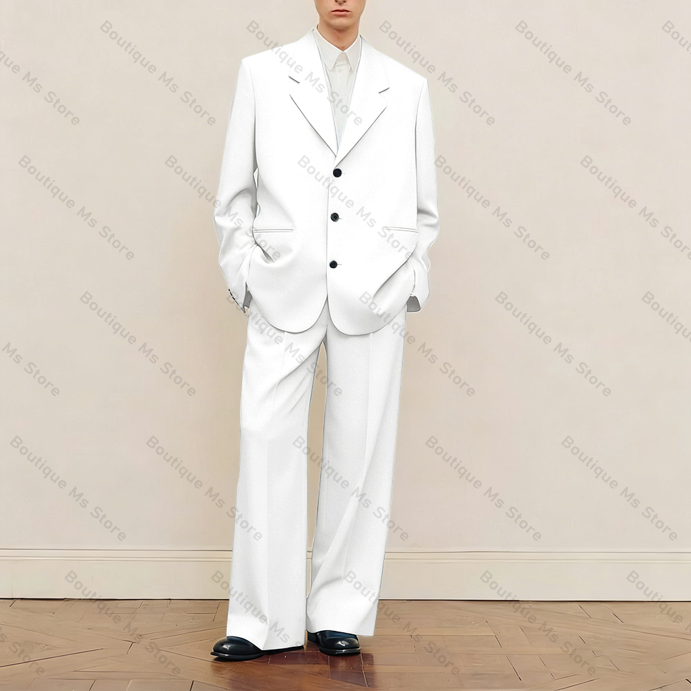 Abito oversize nero da uomo Se - Men Formal Wear Jacket recensione e prezzo