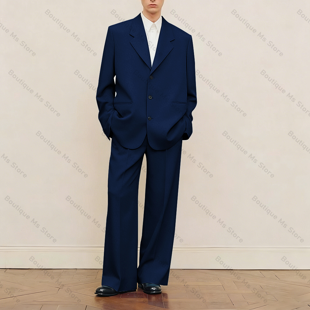 Abito oversize nero da uomo Se - Men Formal Wear Jacket recensione e prezzo