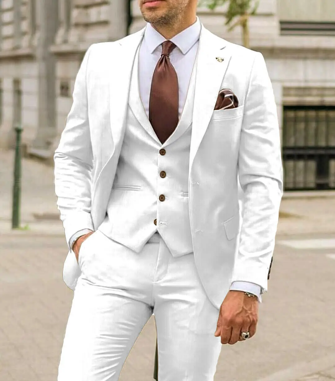 Completo da Uomo Slim Fit con  - Men'S Formal Dinner Wear recensione e prezzo