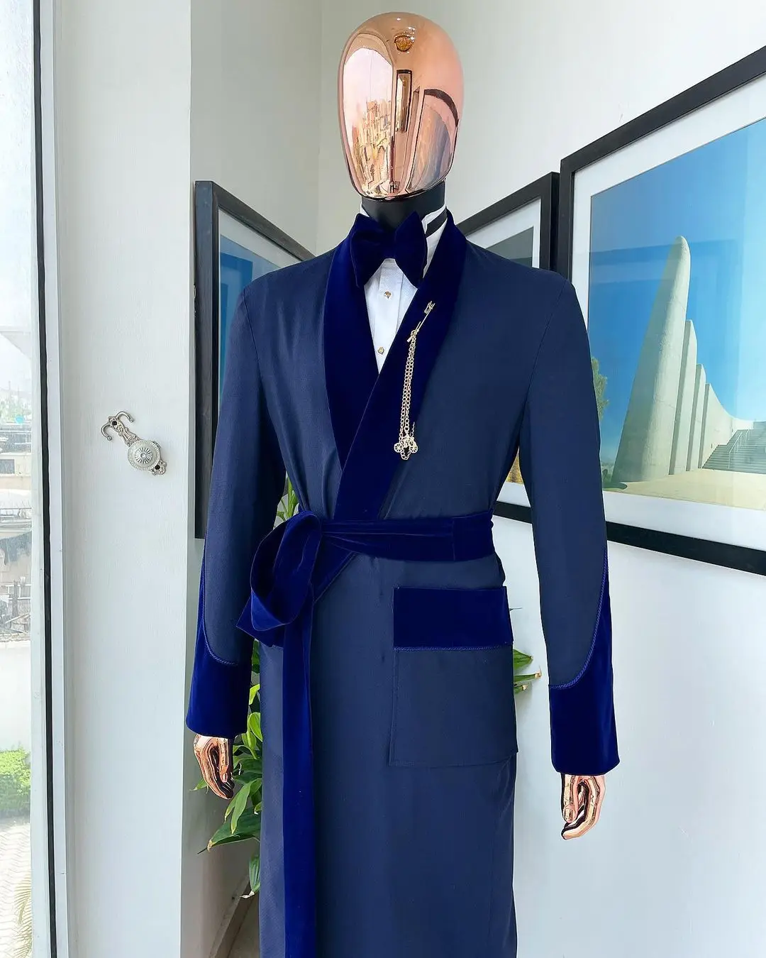 Abito da uomo blu royal su mis - Men Formal Wear With Blazer recensione e prezzo