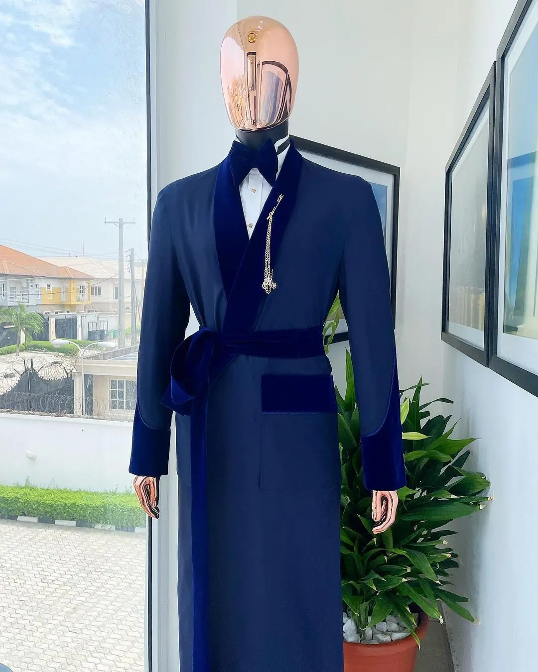 Abito da uomo blu royal su mis - Men Formal Wear With Blazer recensione e prezzo