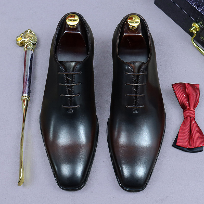 Scarpe Oxford da uomo in vera  - Men Formal Wear Design recensione e prezzo