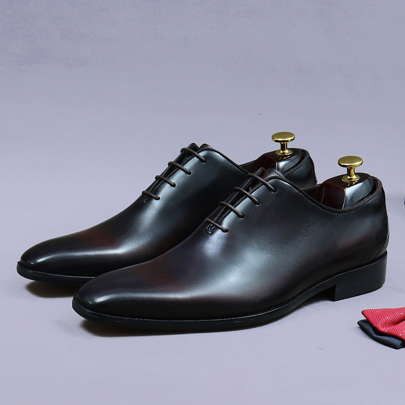 Scarpe Oxford da uomo in vera  - Men Formal Wear Design recensione e prezzo