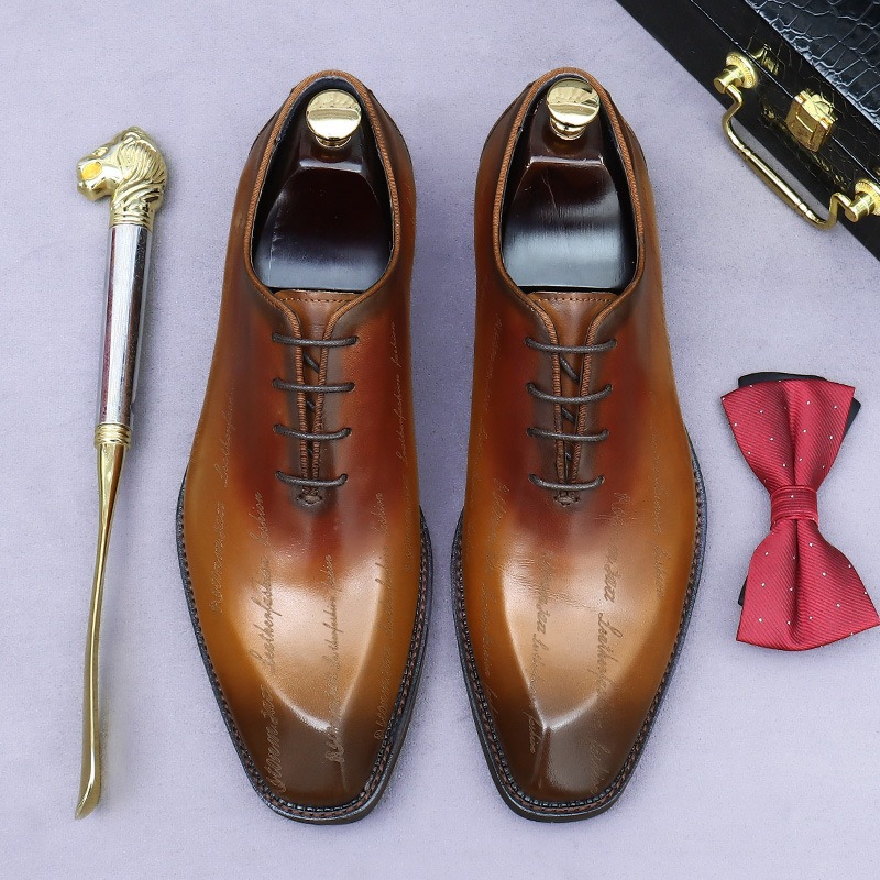 Scarpe Oxford in vera pelle da - High End Men'S Formal Wear recensione e prezzo