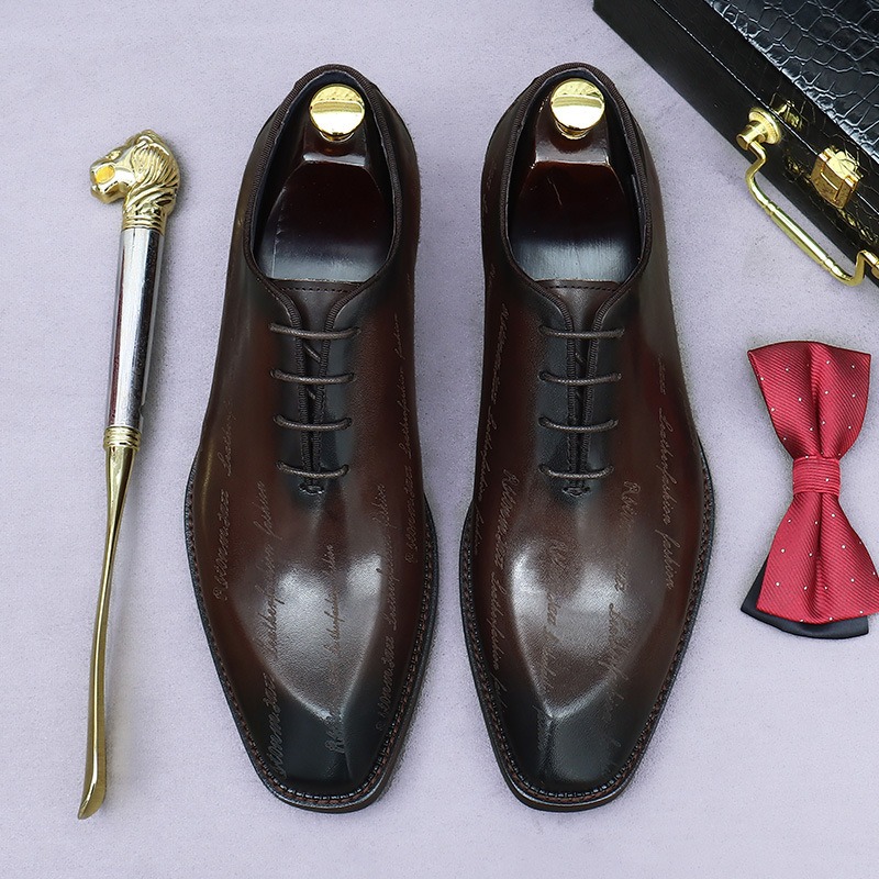 Scarpe Oxford in vera pelle da - High End Men'S Formal Wear recensione e prezzo